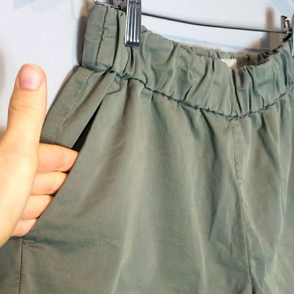 Everlane Easy Short Organic Cotton Size 0 Green